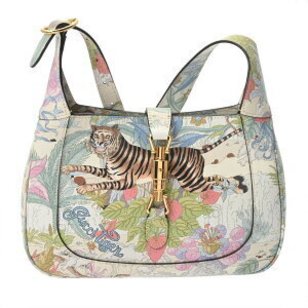 Gucci Jackie Bag Multicolor Leather Shoulder - Picture 1 of 9